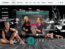 Tablet Screenshot of opreapersonalfitness.com